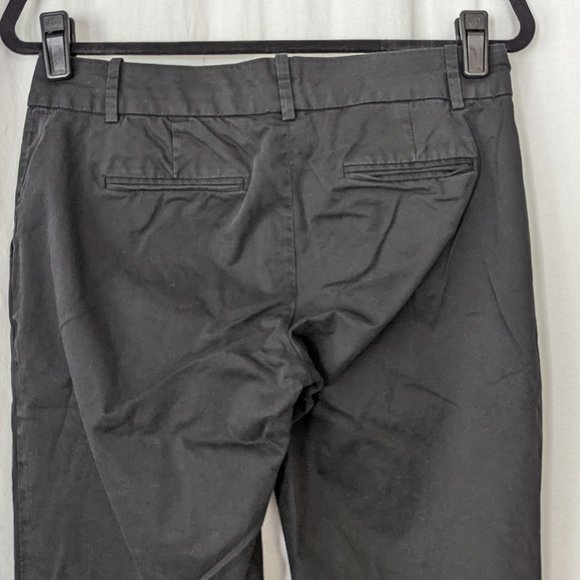 J Crew Black Cafe Capri Pants Size 2 - Picture 10 of 11